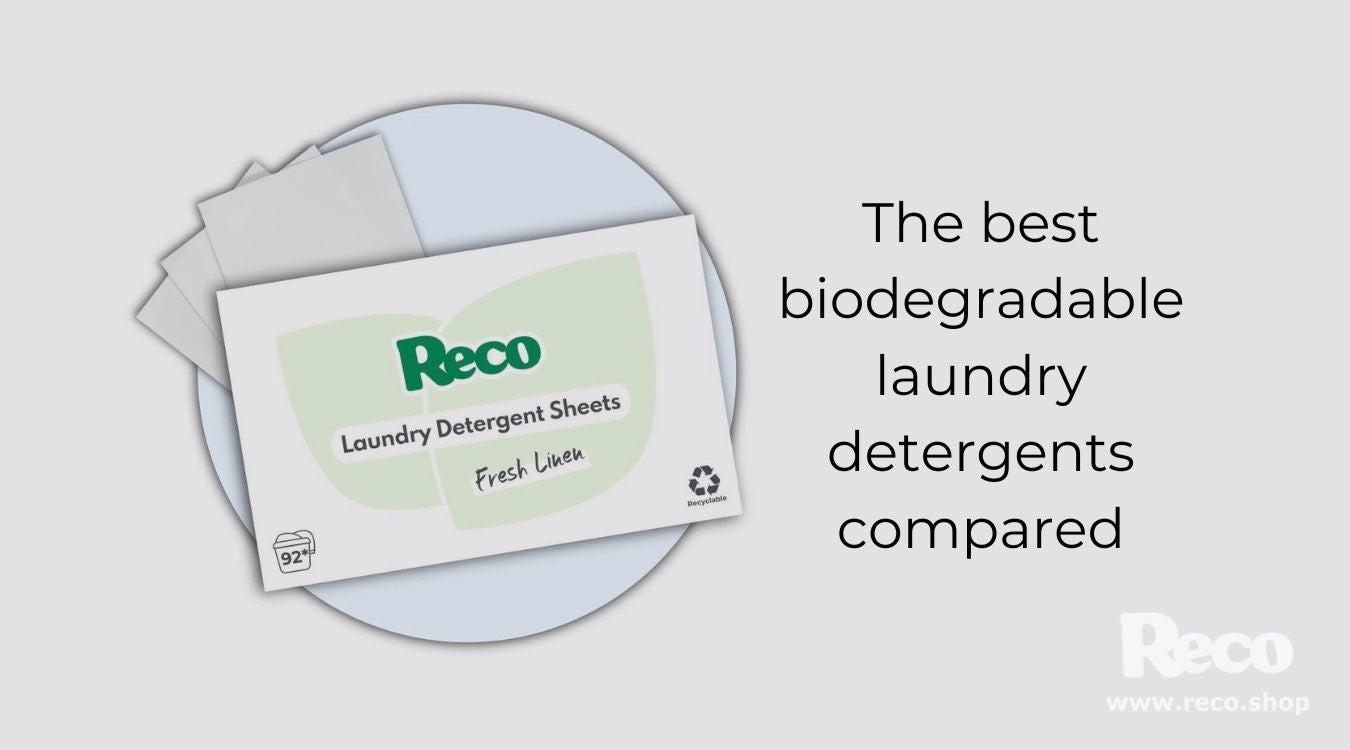 Biodegradable detergent clearance